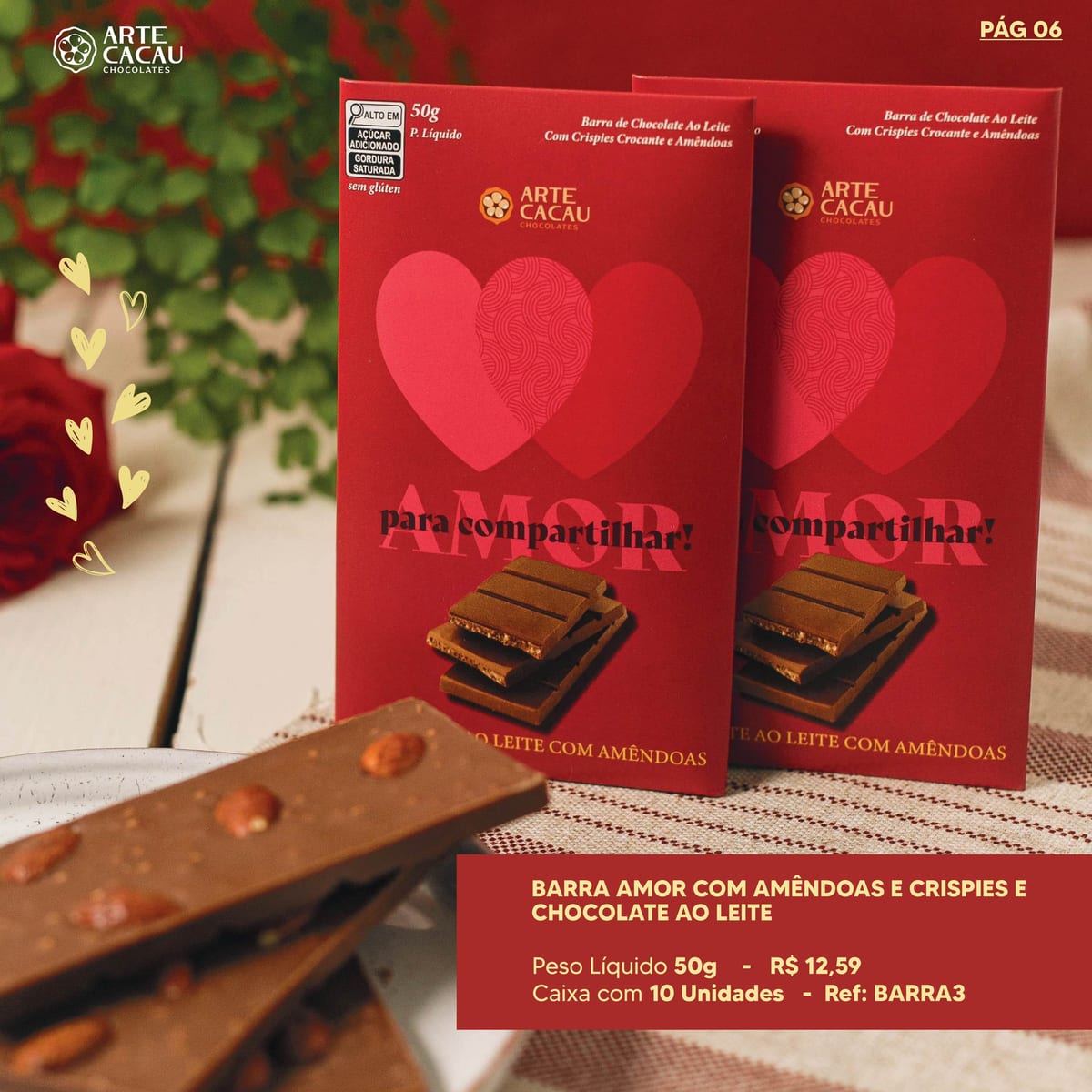 Barra Amor com Amêndoas & Crispies